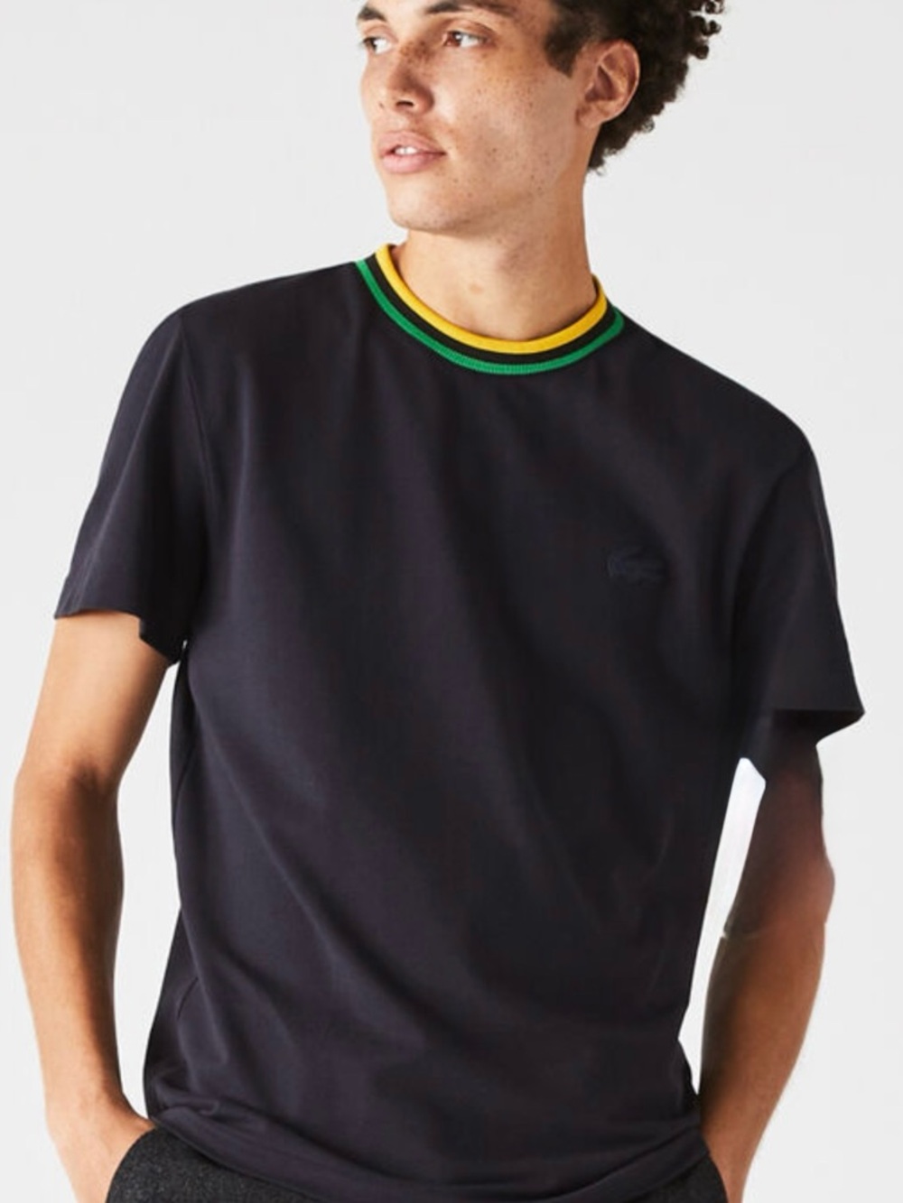 Lacoste crew neck shirt. Size 2XL